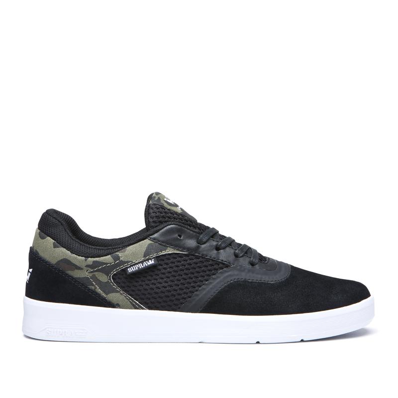 Supra SAINT Skateschuhe Herren Schwarz / Camouflage Bestellen MZSXY3510